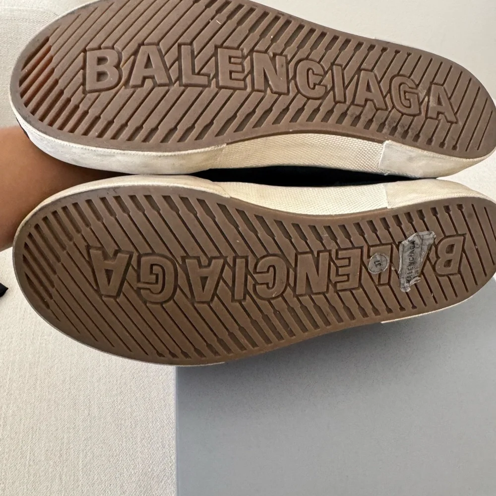 Balenciaga High Top Paris Sneakers - Picture 8 of 11